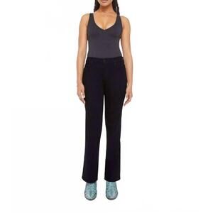 MOTHER Straight Leg Jeans in Black